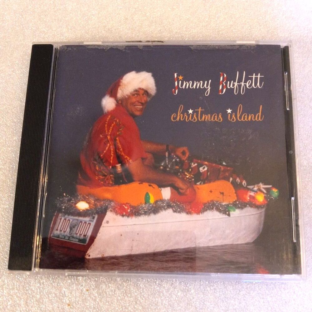 Jimmy Buffett Christmas Island CD 1996 MCA Records Holiday Album PLAYS GREAT